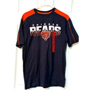 NFL Team Apparel Chicago Bears Mens Medium Blue Short Sleeve Jersey T-Shirt NWT